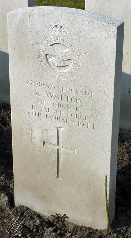 Sgt Richard Walton<br/><br /><br />died January 30th, 1944